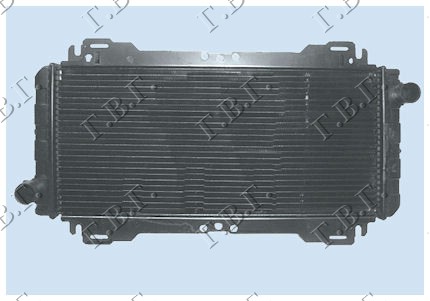 HLADNJAK MOTORA 1.0/1.1CC (50x23) FORD FIESTA II 1983-1989 (FBD)
