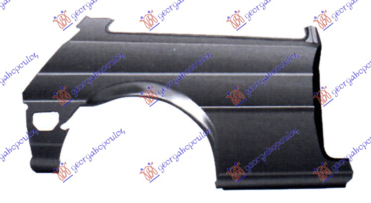 ZADNJI BLATOBRAN 3 VRATA -93 FORD FIESTA III 1990-1995 (GFJ)
