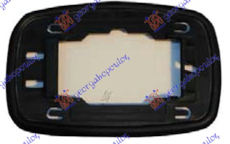 STAKLO RETROVIZORA -94 (RAVNO) FORD FIESTA III 1990-1995 (GFJ)