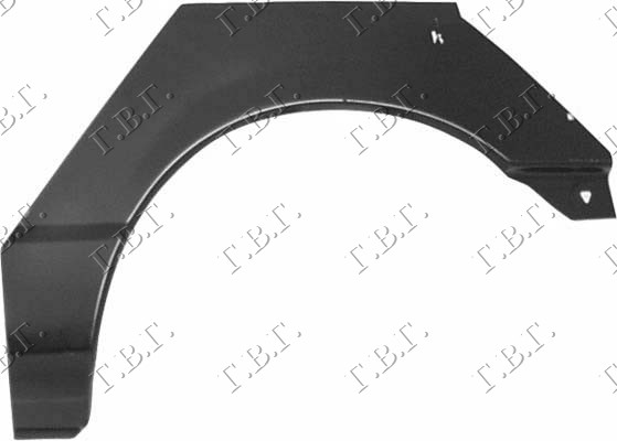RUB 2 VRATA FORD SIERRA 1987-1990 (GBG/GB4)