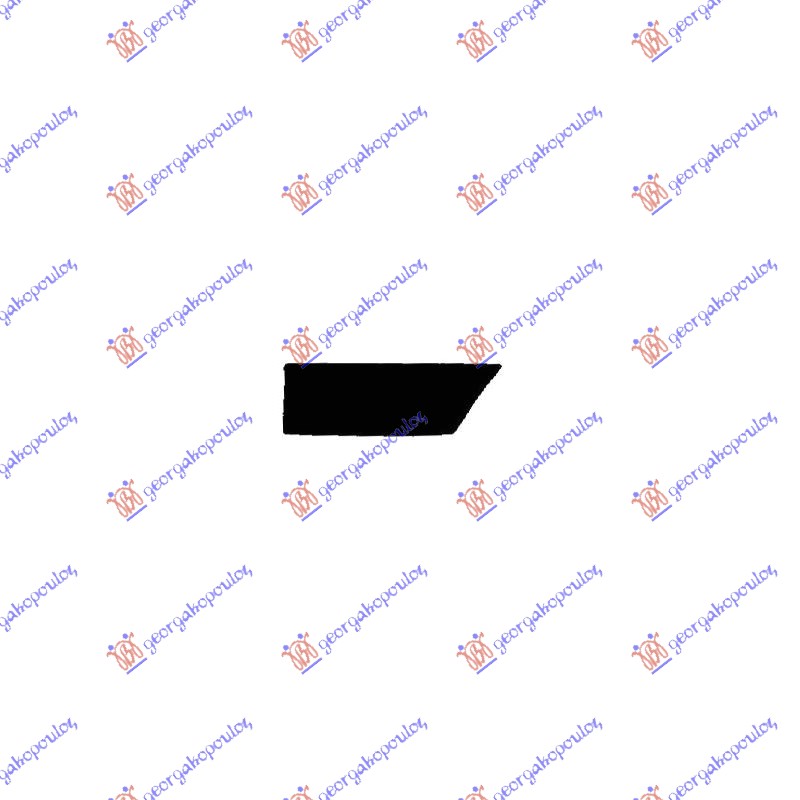 LAJSNA PREDNJIH VRATA 4/5 VRATA FORD ESCORT 1995-1998 (GAL/ANL)