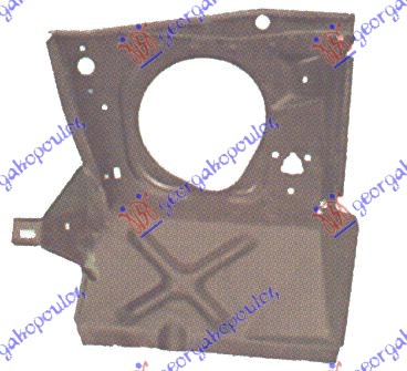 OKVIR FARA METALNI FORD TRANSIT 1987-1991 (T)