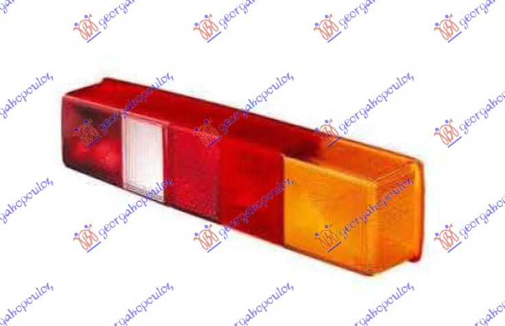 STAKLO STOP LAMPE (OTVORENA KAROSERIJA) FORD TRANSIT 1987-1991 (T)