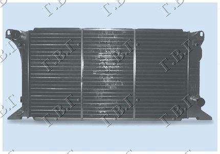 HLADNJAK MOTORA 1.6/2.0 BENZIN / 2.5 DIZEL (60x33) FORD TRANSIT 1987-1991 (T)