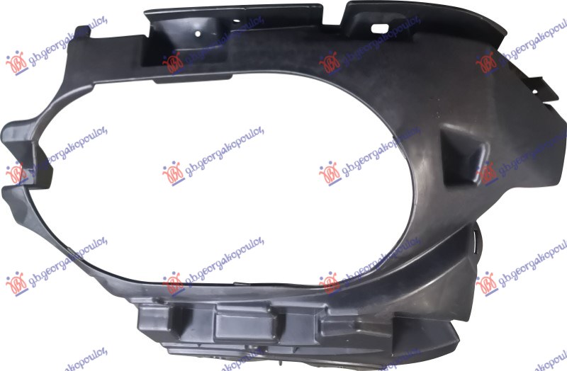 NOSAC LAJSNE IZDUVNE CEVI AUSPUHA PLASTICNI 2007- PORSCHE CAYENNE 2003-2010 (9PA)