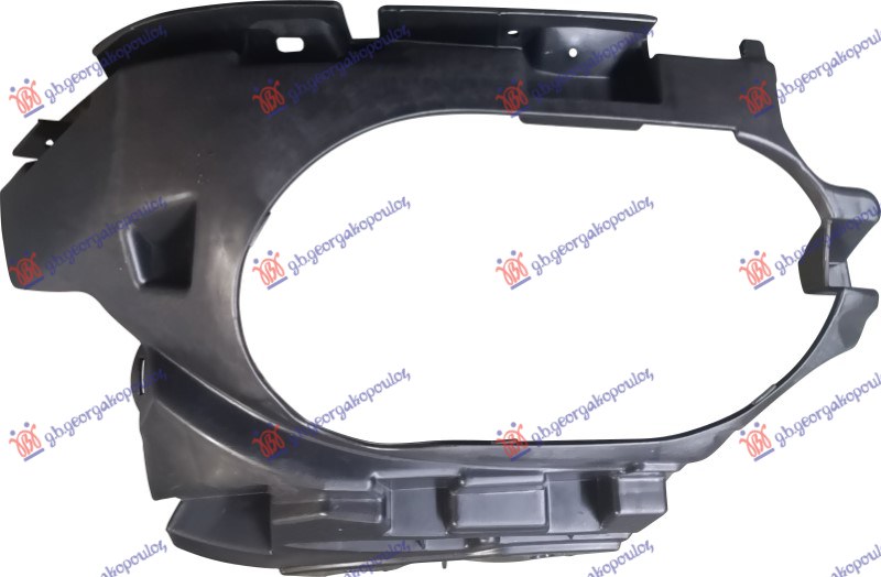 NOSAC LAJSNE IZDUVNE CEVI AUSPUHA PLASTICNI 2007- PORSCHE CAYENNE 2003-2010 (9PA)