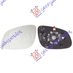 STAKLO RETROVIZORA SA GREJACEM -2007 (ASFERICNO) PORSCHE CAYENNE 2003-2010 (9PA)