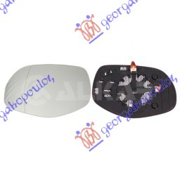 STAKLO RETROVIZORA SA GREJACEM 2007- PORSCHE CAYENNE 2003-2010 (9PA)