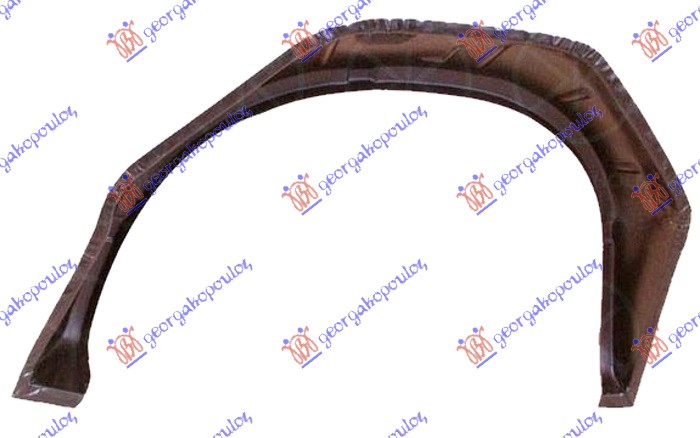 KOS ZADNJI SPOLJASNJI (2835mm) FORD TRANSIT 1992-1995 (E)