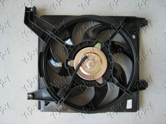 VENTILATOR HLADNJAKA KOMPLET (BENZIN) HYUNDAI ELANTRA 2004-2007 (HD)
