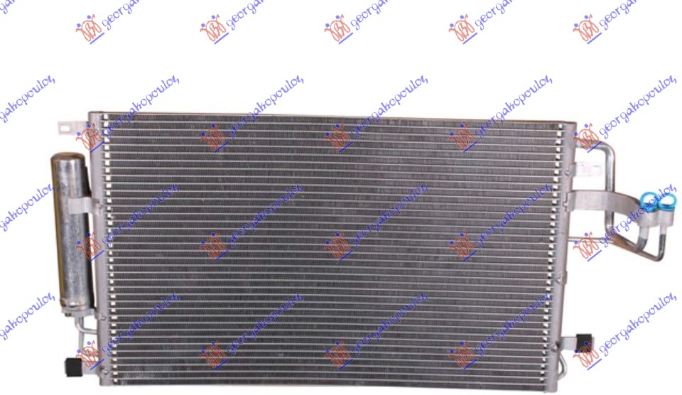 HLADNJAK KLIME BENZIN/DIZEL (580x370x16) HYUNDAI TUCSON I 2004-2010 (JM)