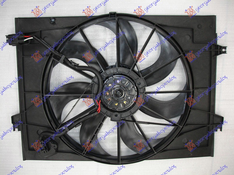 VENTILATOR KOMPLET (2.0 BENZIN/DIZEL) HYUNDAI TUCSON I 2004-2010 (JM)