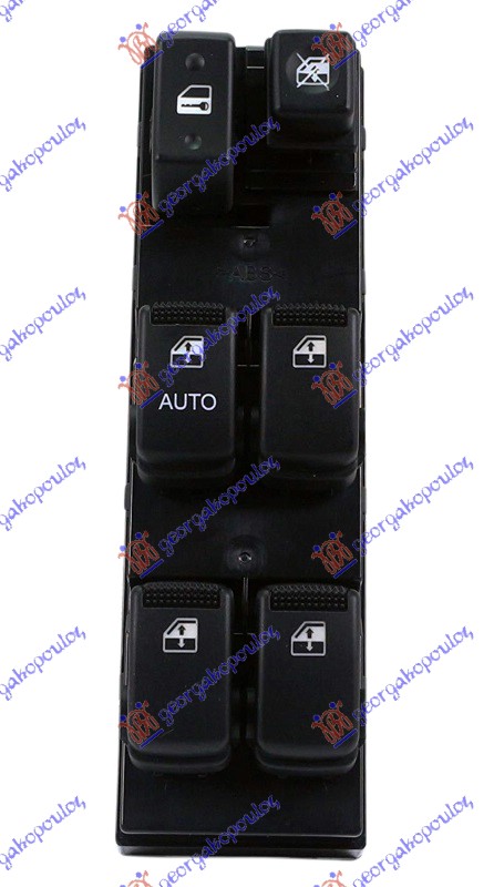 PREKIDAC U PREDNJIM VRATIMA (4 TASTERA) (14 PIN) HYUNDAI TUCSON I 2004-2010 (JM)