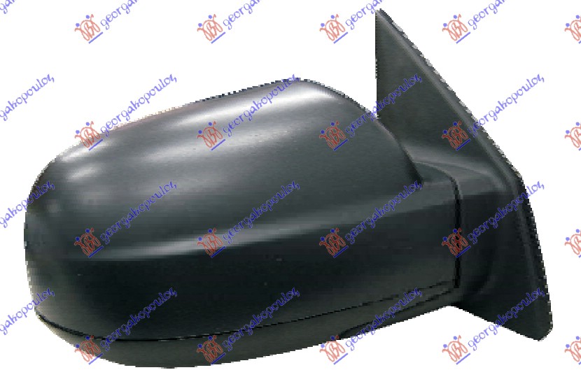 RETROVIZOR ELEKTRICNI SA GREJACEM (KONVEKSNO STAKLO) HYUNDAI TUCSON I 2004-2010 (JM)
