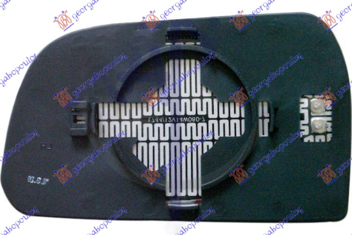 STAKLO RETROVIZORA SA GREJACEM (KONVEKSNO) HYUNDAI TUCSON I 2004-2010 (JM)