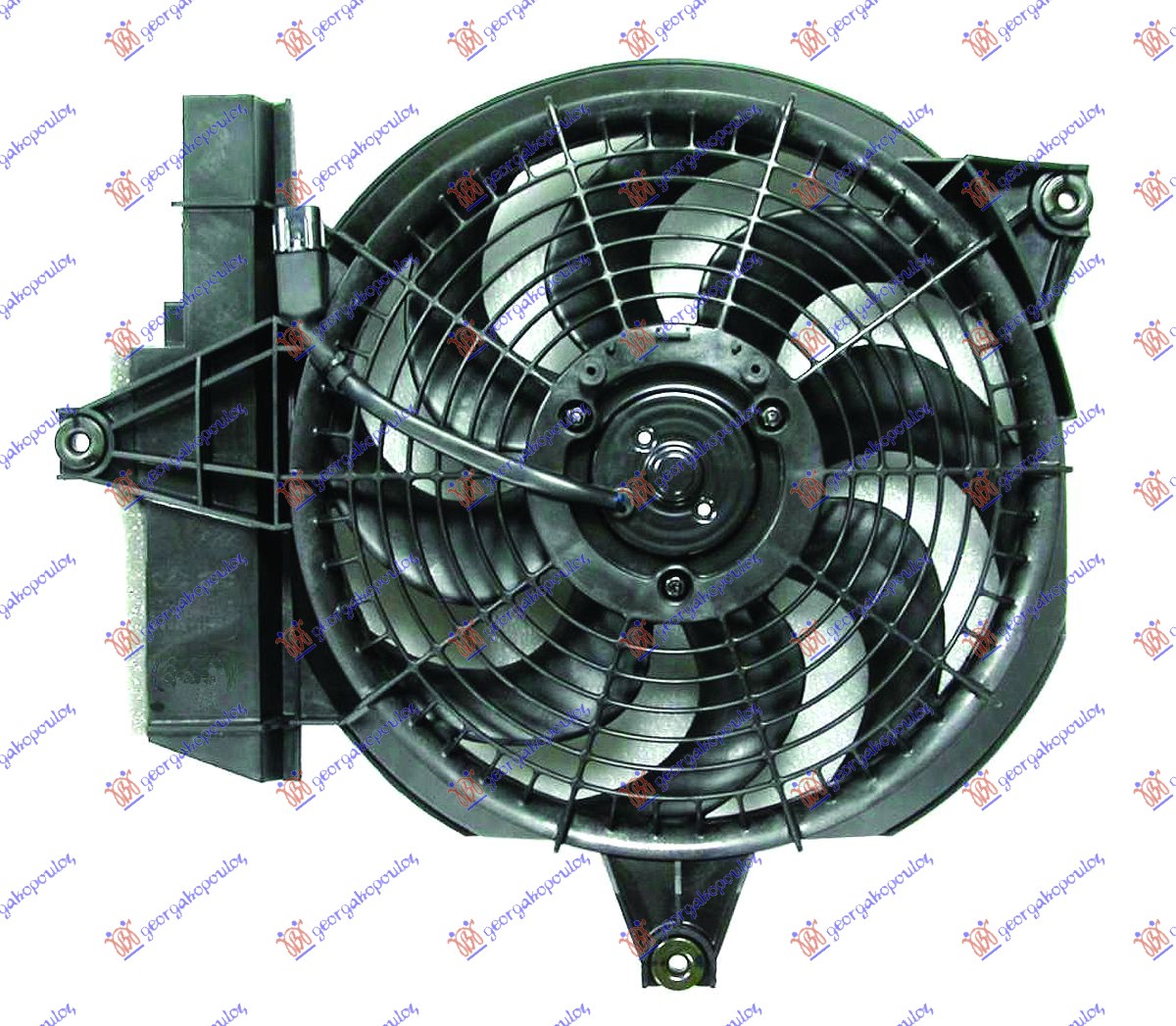 VENTILATOR KLIME KOMPLET (BENZIN/DIZEL) HYUNDAI SANTA FE 2000-2005 (SM)