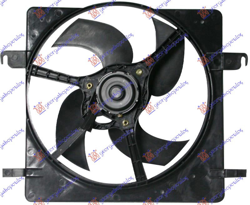 VENTILATOR HLADNJAKA KOMPLET (BENZIN) (-AC) FORD KA 1997-2008 (RB)