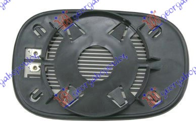 STAKLO RETROVIZORA SA GREJACEM (KONVEKSNO) FORD KA 1997-2008 (RB)