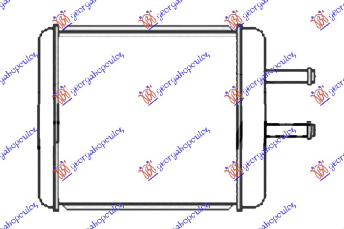 GREJAC KABINE 2.0 BENZIN - 2.0 DIZEL (158x162) KIA SPORTAGE 1995-2004 (K00)