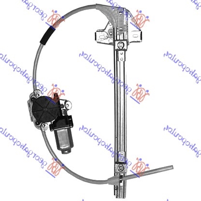 PODIZAC ZADNJEG PROZORA ELEKTRICNI RENAULT MEGANE L/B 1999-2002 (BA0/BA1)
