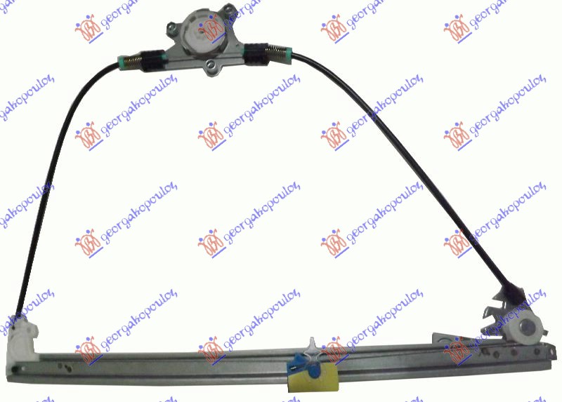 PODIZAC PREDNJEG PROZORA ELEKTRICNI (BEZ MOTORA) RENAULT MEGANE L/B 1996-1998 (BA0/BA1)