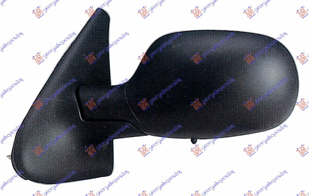 RETROVIZOR ELEKTRICNI SA GREJACEM (ASFERICNO STAKLO) RENAULT MEGANE SDN 1996-1998 (LM0/LM1)
