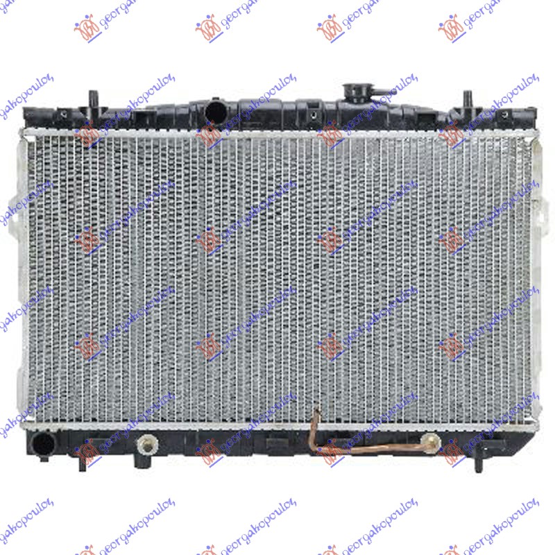 HLADNJAK MOTORA 1.6/1.8/2.0 i 16V (AUTO) (37.5x67x26) HYUNDAI ELANTRA 2000-2004 (XD)