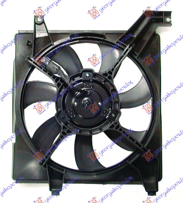 VENTILATOR HLADNJAKA KOMPLET (BENZIN) HYUNDAI ELANTRA 2000-2004 (XD)