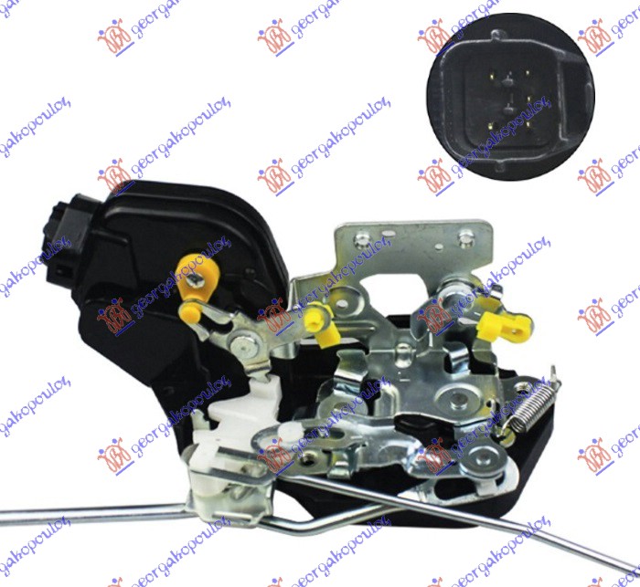 BRAVA PREDNJIH VRATA ELEKTRICNA (5pins) HYUNDAI ELANTRA 2000-2004 (XD)