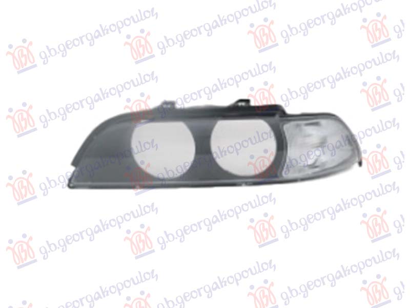 STAKLO FARA ZUTI MIGAVAC BMW SERIES 5 1996-2002 (E39)