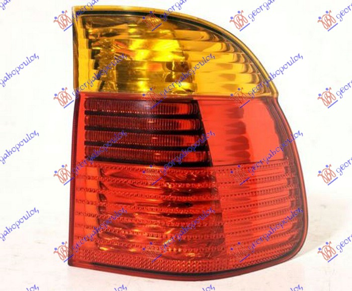 STOP LAMPA SPOLJASNJA KARAVAN (CRVENA/ZUTA) 2000- (DEPO) BMW SERIES 5 1996-2002 (E39)