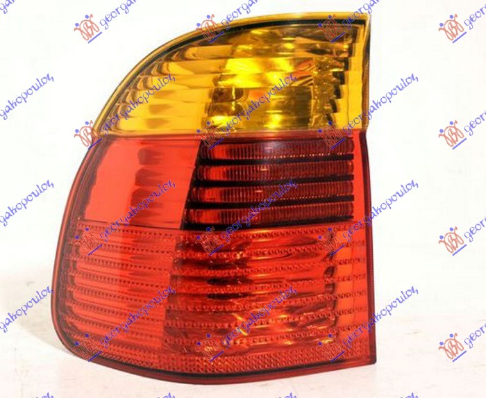 STOP LAMPA SPOLJASNJA KARAVAN (CRVENA/ZUTA) 2000- (DEPO) BMW SERIES 5 1996-2002 (E39)