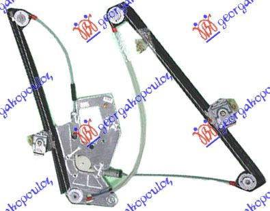 PODIZAC PREDNJEG PROZORA ELEKTRICNI (BEZ MOTORA) BMW SERIES 5 1996-2002 (E39)