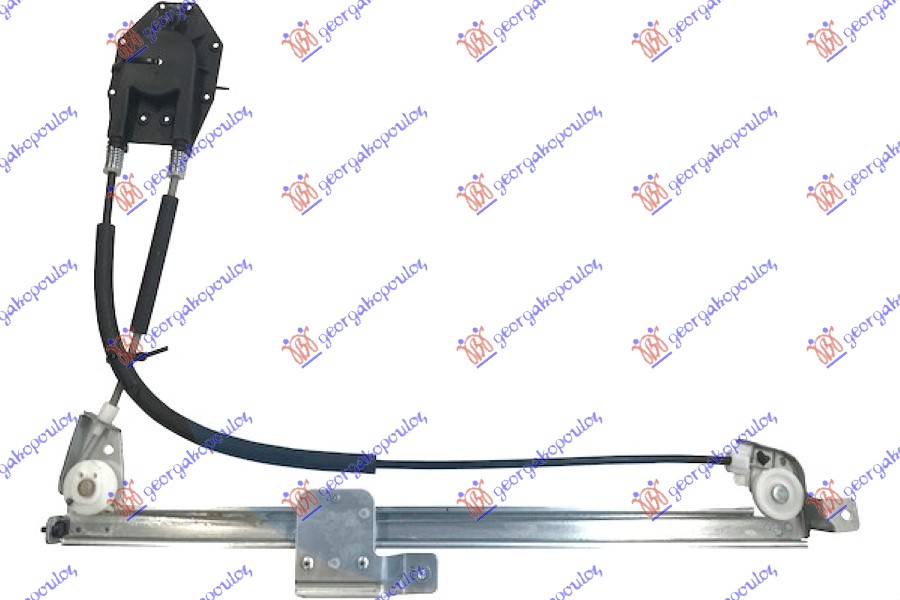 PODIZAC ZADNJEG PROZORA ELEKTRICNI (BEZ MOTORA) 1999- BMW SERIES 5 1996-2002 (E39)