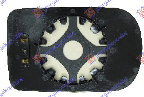 STAKLO RETROVIZORA SA GREJACEM PLAVO (ASFERICNO) BMW SERIES 7 1995-2002 (E38)