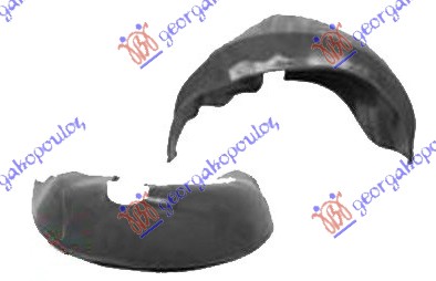 ZADNJE POTKRILO PLASTICNO BMW SERIES 3 SDN 1990-1998 (E36)