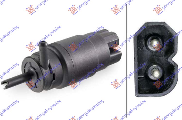 MOTOR POSUDE BRISACA (OVALNI PRIKLJUCAK) (1 PUMPA) BMW SERIES 3 COUPE/CABRIO 1990-1998 (E36)