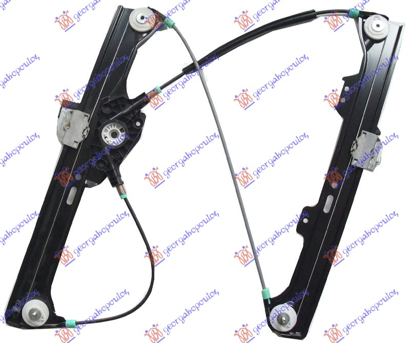 PODIZAC PREDNJEG PROZORA ELEKTRICNI (BEZ MOTORA) BMW SERIES 5 2003-2010 (E60/E61)