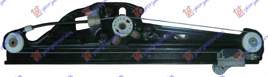 PODIZAC ZADNJEG PROZORA ELEKTRICNI (BEZ MOTORA) BMW SERIES 5 2003-2010 (E60/E61)