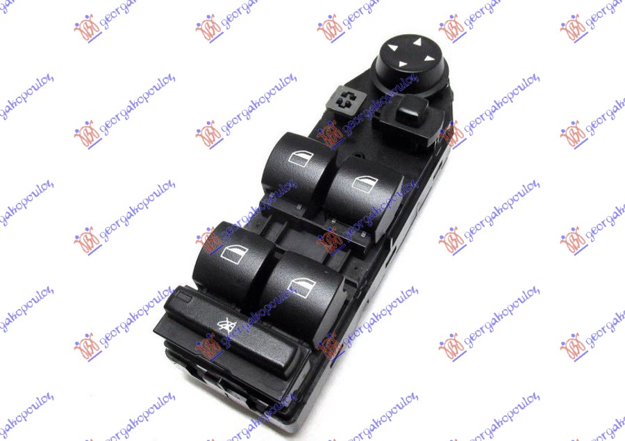 PREKIDAC U PREDNJIM VRATIMA (4 TASTERA) -2007 (4 PIN) BMW SERIES 5 2003-2010 (E60/E61)