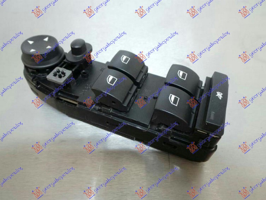 PREKIDAC U PREDNJIM VRATIMA (4 TASTERA) 2007- (4 PIN) BMW SERIES 5 2003-2010 (E60/E61)