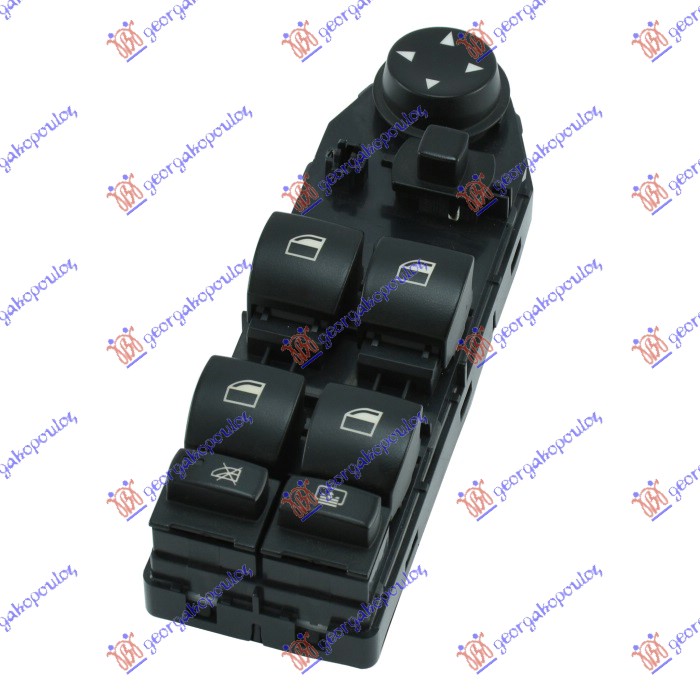 PREKIDAC U PREDNJIM VRATIMA (4 TASTERA) (ZAVESICA) -2007 (4 PIN) BMW SERIES 5 2003-2010 (E60/E61)