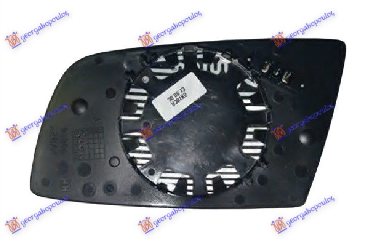 STAKLO RETROVIZORA SA GREJACEM PLAVO (SAMOZATAMNJIVANJE) (ASFERICNO) BMW SERIES 6 COUPE/CABRIO 2004-2011 (E63/E64)