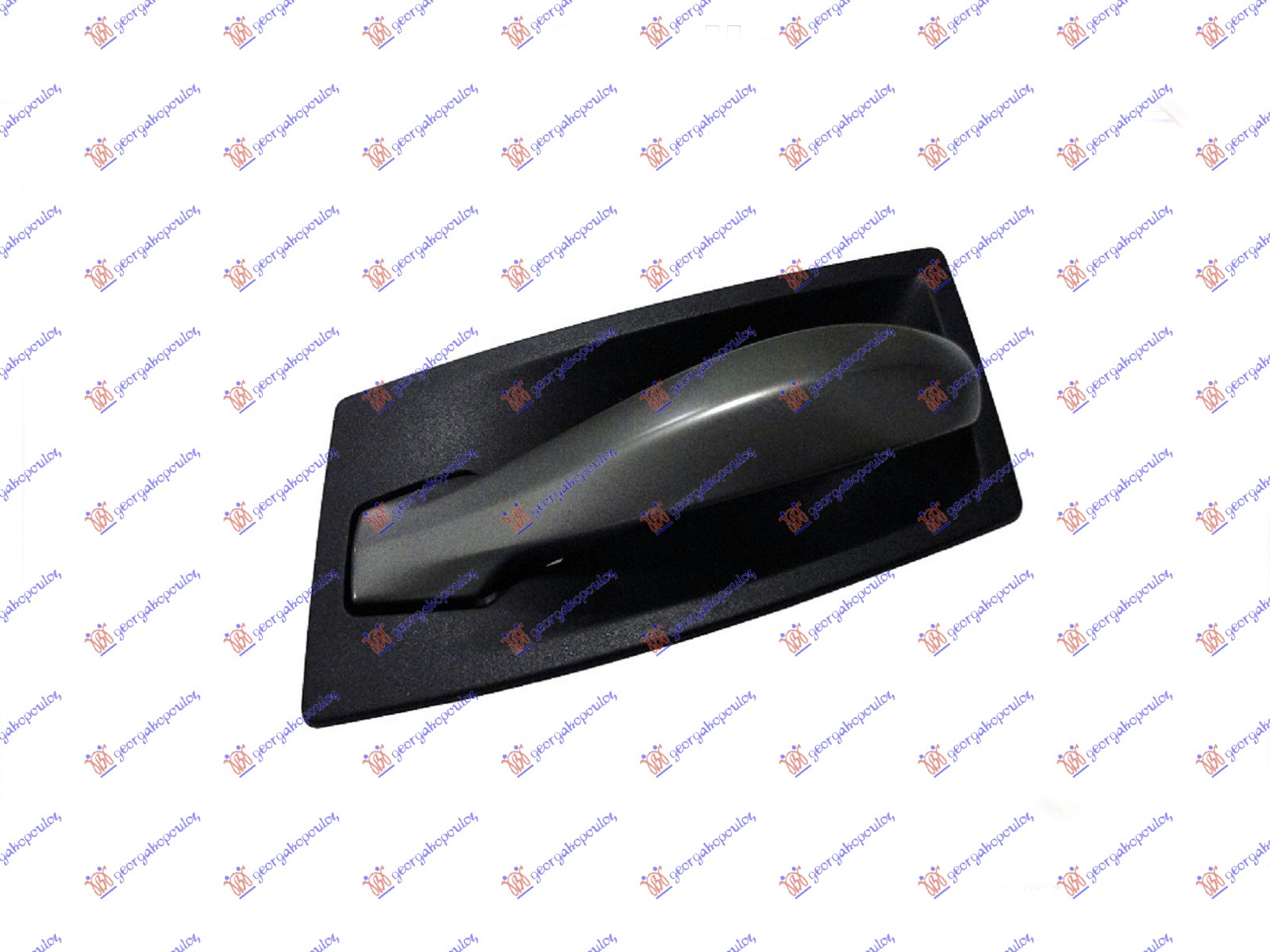 KVAKA PREDNJIH/ZADNJIH VRATA UNUTRASNJA SREBRNA/CRNA BMW SERIES 5 2003-2010 (E60/E61)