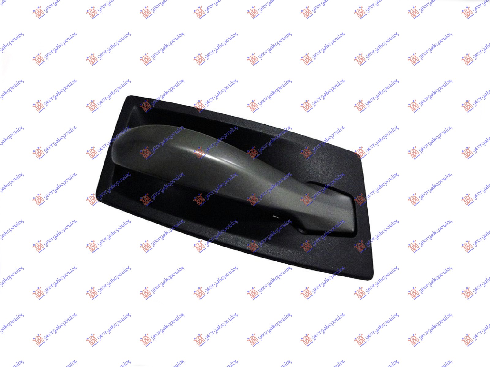 KVAKA PREDNJIH/ZADNJIH VRATA UNUTRASNJA SREBRNA/CRNA BMW SERIES 5 2003-2010 (E60/E61)
