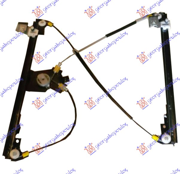 PODIZAC PREDNJEG PROZORA ELEKTRICNI (BEZ MOTORA) CITROEN JUMPY 2007-2016 (VF7)