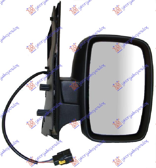 RETROVIZOR ELEKTRICNI SA GREJACEM (KONVEKSNO STAKLO) CITROEN JUMPY 2007-2016 (VF7)