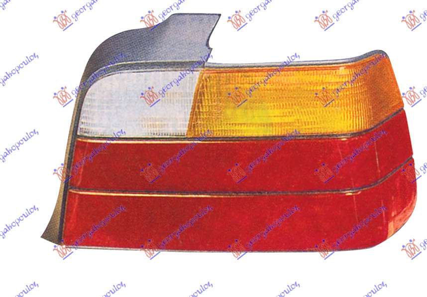 STOP LAMPA (ZUTI MIGAVAC) (DEPO) BMW SERIES 3 COUPE/CABRIO 1990-1998 (E36)