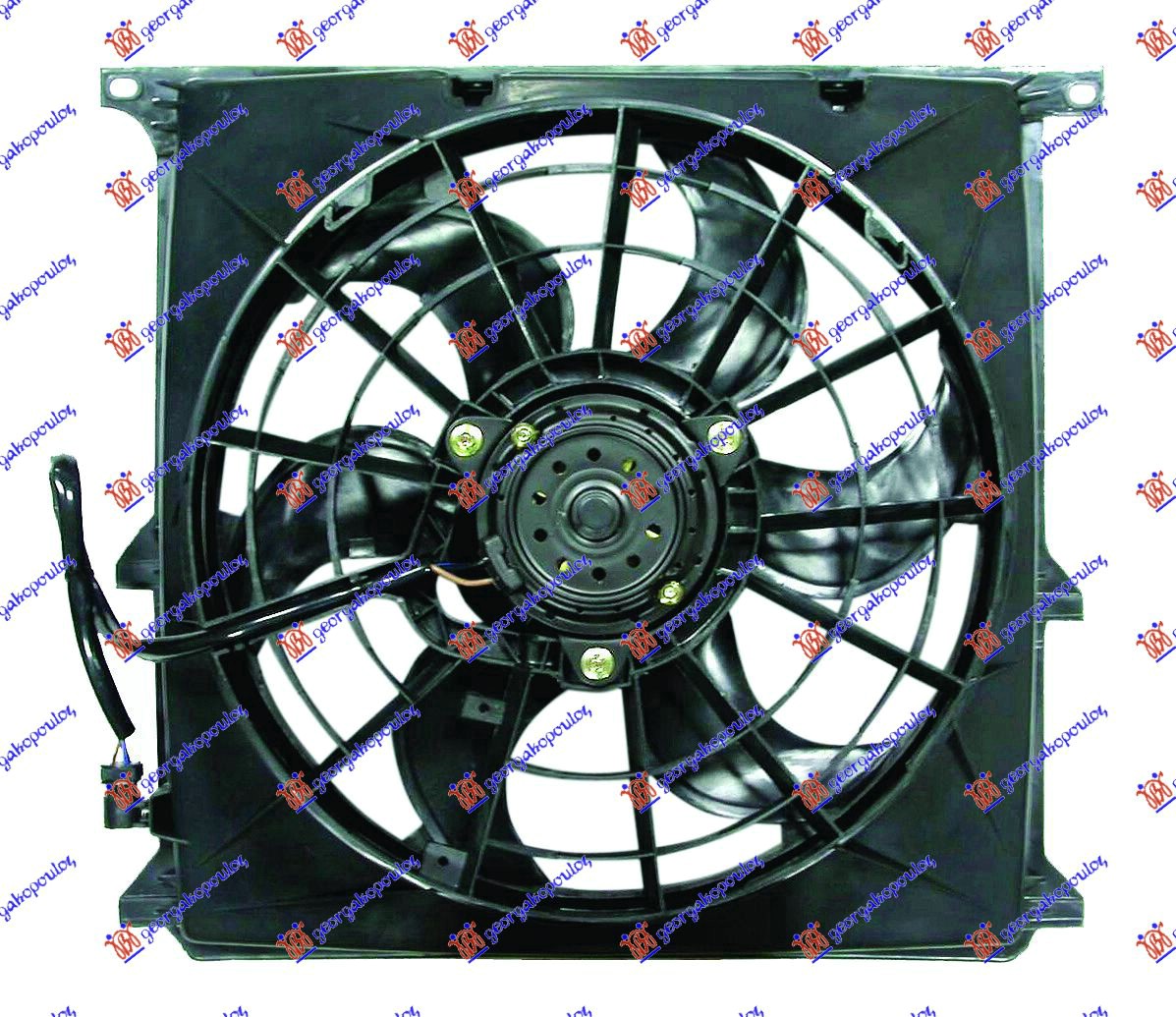 VENTILATOR KOMPLET (BENZIN) BMW SERIES 3 COUPE/CABRIO 1990-1998 (E36)