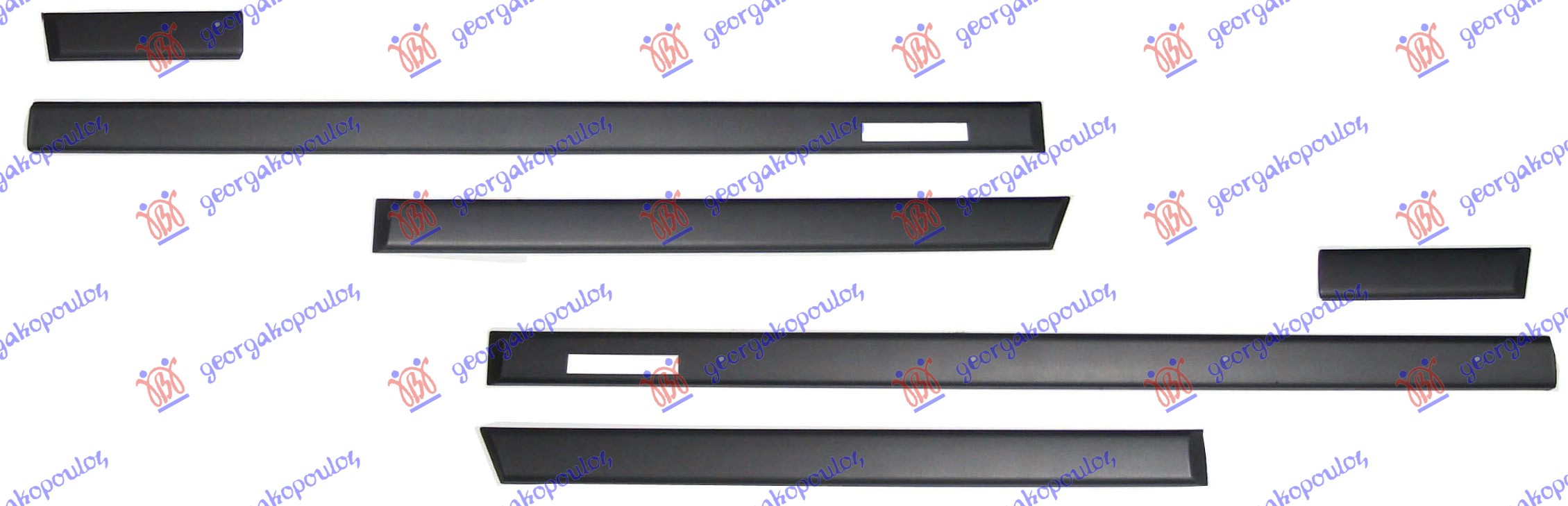 LAJSNE VRATA (M3) (SET 6 KOM) BMW SERIES 3 COUPE/CABRIO 1990-1998 (E36)